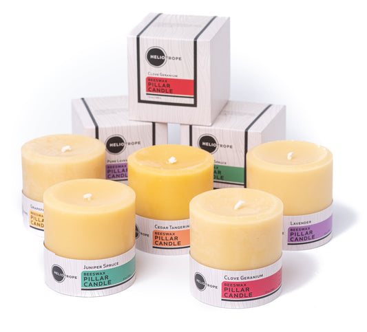 Beeswax & Soy Travel Candles - NOW 50% OFF
